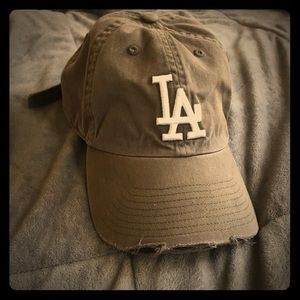 Olive LA Dodgers Baseball / Dad Hat 47 Brand